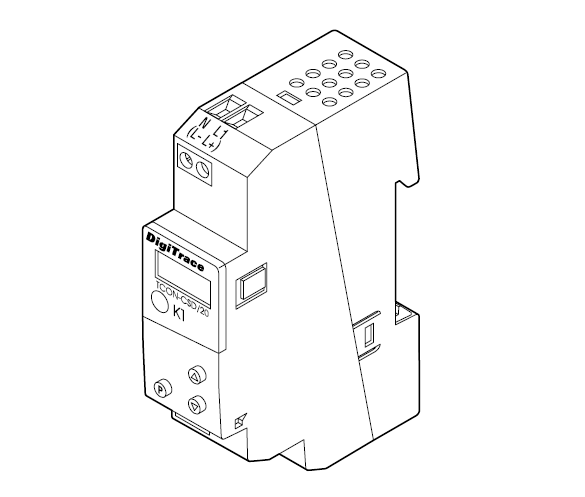 TCON-CSD/20 Электронный термостат на DIN-рейку